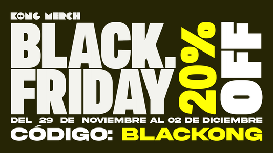 Black Friday en Kong Merch