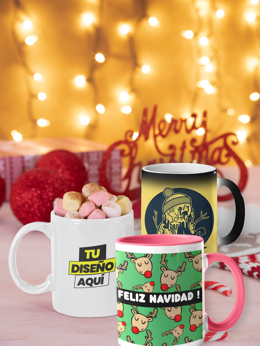 Tazas de Navidad personalizadas en Kong Merch