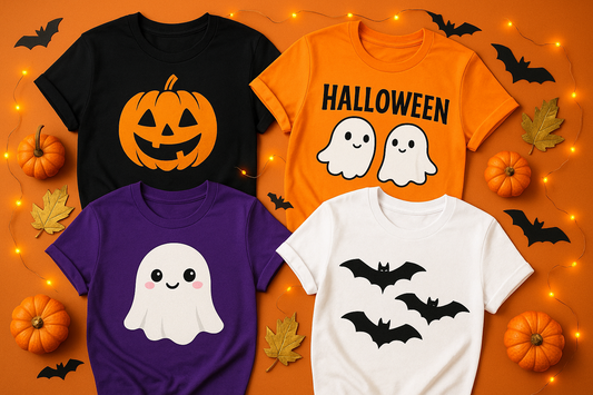 playeras personalizadas para Halloween con diferentes diseños, fotos, texto y elementos - Kong Merch